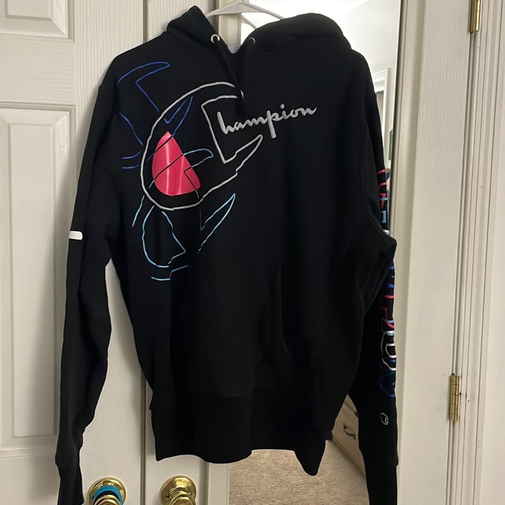 Vintage Champion Sweatshirt -  Men's - Large